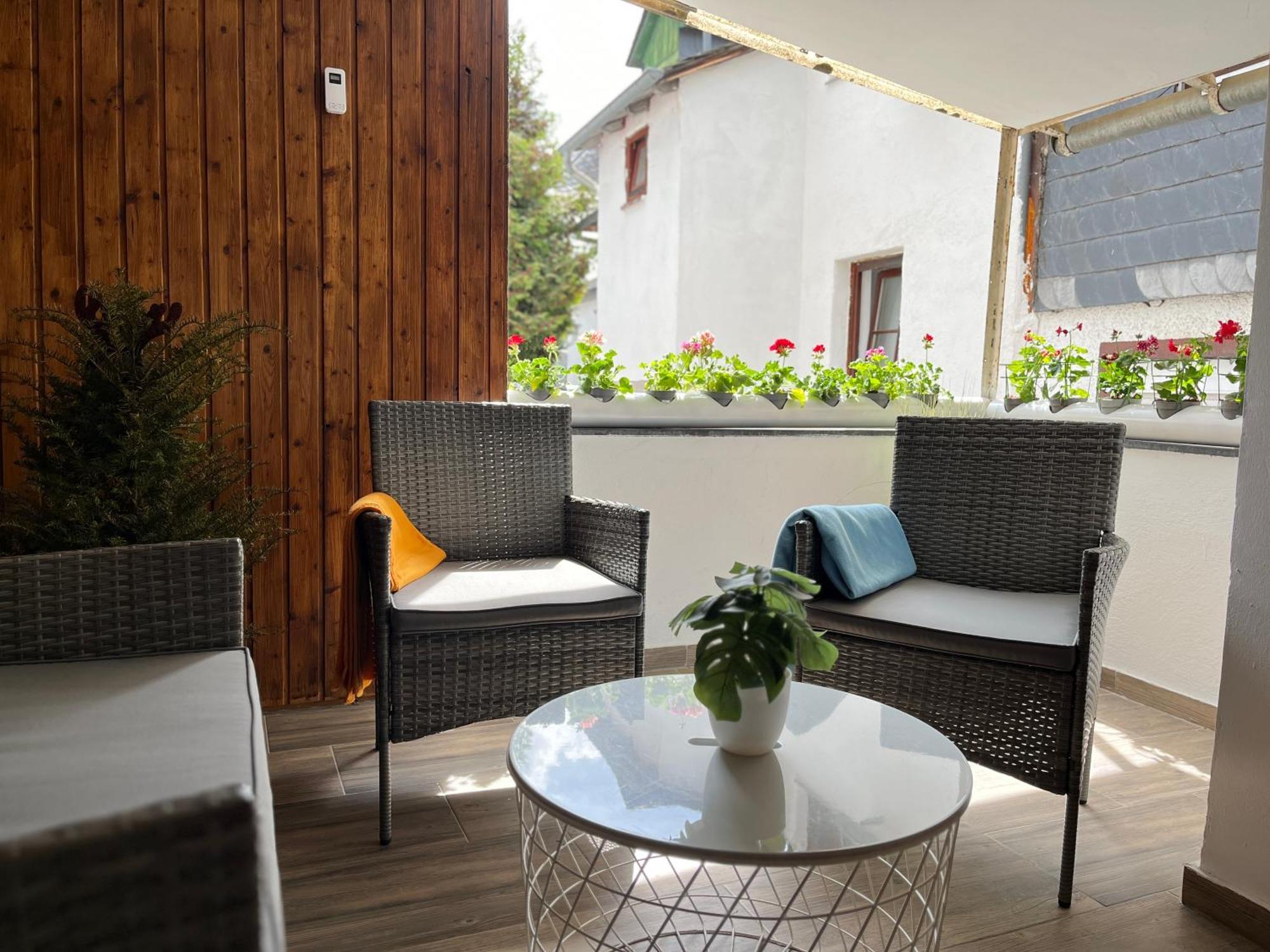 -1-Zentral-Traumwohnung-Rhein โอเบอร์เวเซิล ภายนอก รูปภาพ